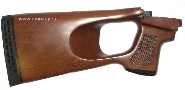 Приклад ортопедический с амортизатором к охотничьему карабину карабину ТИГР бук Ижевск    